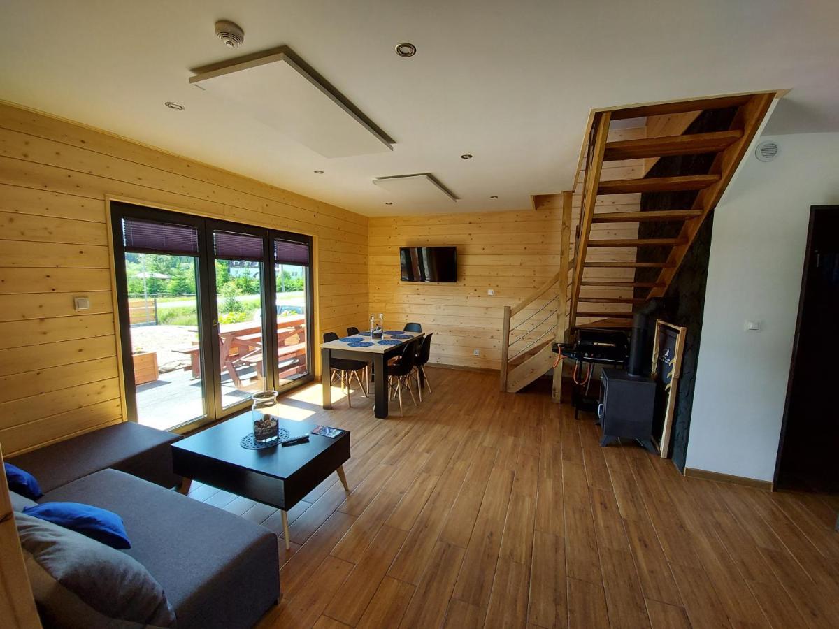 Osada Orlica Klimatyczne Domki Z Widokiem Na Gory I Termalnym Spa Sauna Jacuzzi 4 Km Od Zieleniec Ski Arena Lasowka Exterior foto
