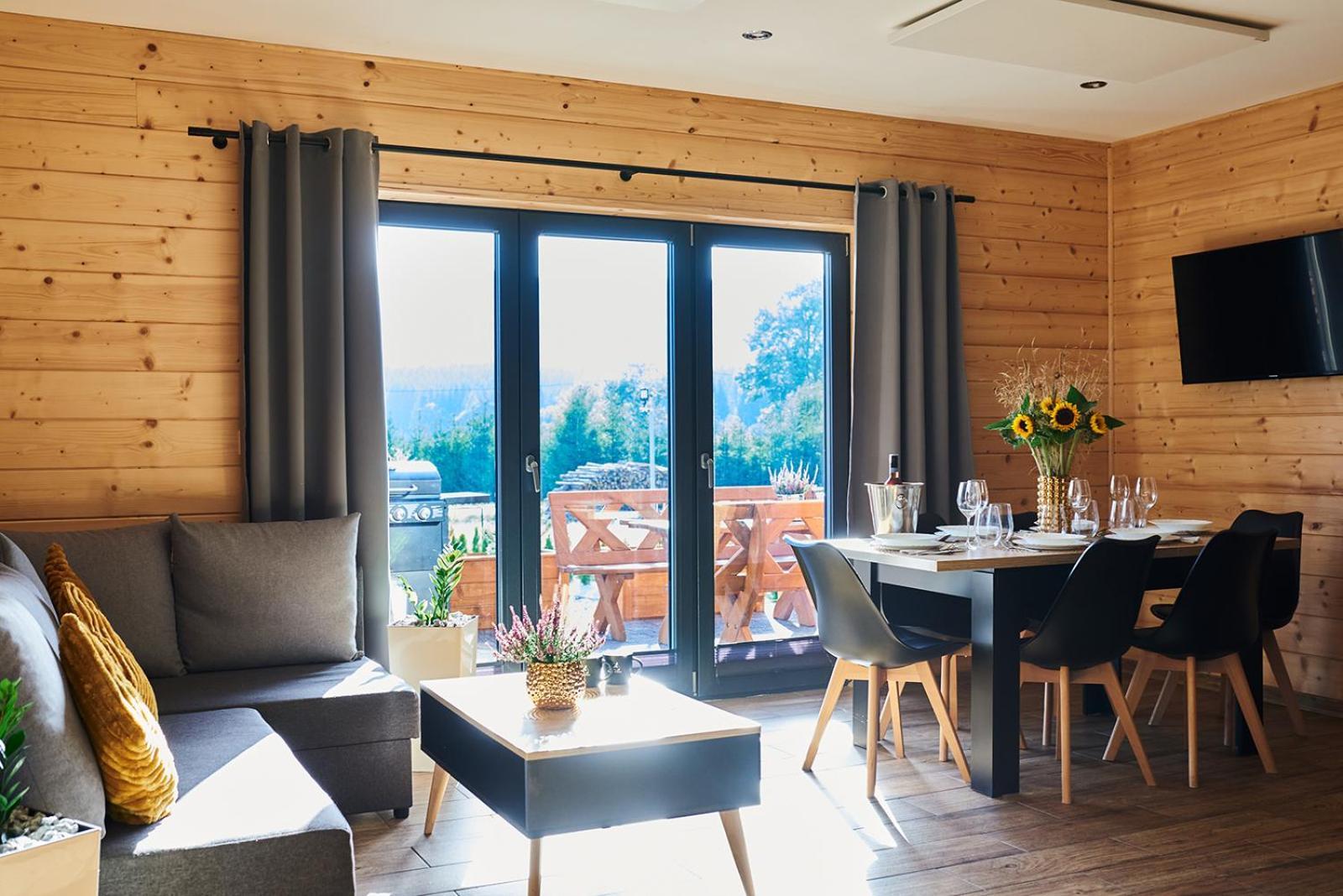 Osada Orlica Klimatyczne Domki Z Widokiem Na Gory I Termalnym Spa Sauna Jacuzzi 4 Km Od Zieleniec Ski Arena Lasowka Exterior foto